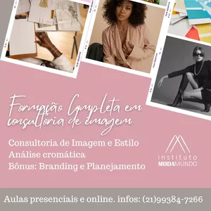 Imagem de capa para o Curso online Formação em Consultoria de Imagem e Estilo 