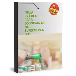 Imagem de capa para o Ebook Guia Prático para Economizar no Supermercado