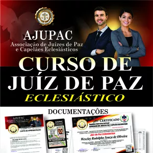 Imagem de capa para o Curso online Juiz de Paz e Ccapelão Europa