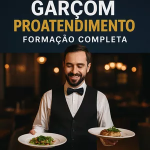 Imagem do curso Garçom ProAtendimento – Formação Completa 