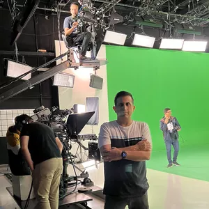 Imagem de capa para o Curso online Treinamento Unreal e Aximmetry de produção virtual.