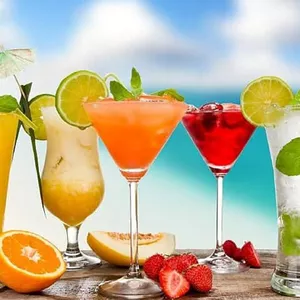 Imagem de capa para o Ebook Drinks Faceis