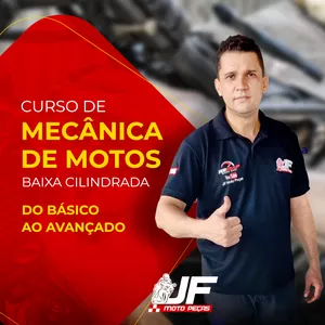 Imagem de capa para o Curso online Curso de Motos Baixa Cilindrada do Básico ao Avançado (JF Motos)