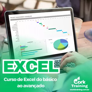Imagem de capa para o Curso online CURSO DE EXCEL DO BÁSICO AO AVANÇADO