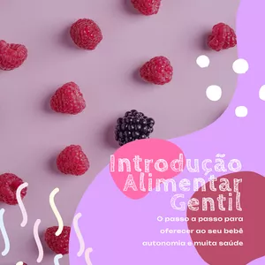 Imagem de capa para o Ebook Introdução Alimentar Gentil