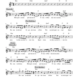 Imagem de capa para o Ebook Fogo em teus Olhos - Louvor IIR - Cifra letra e Melodia