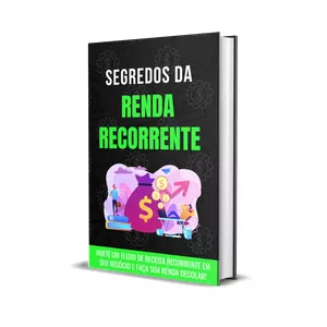 Imagem de capa para o Ebook Segredos da Renda Recorrente