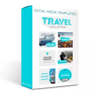 Imagen de portada para Curso online Plantilla para Redes Sociales "Travel"
