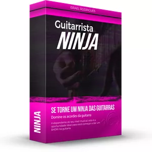 Imagem de capa para o Curso online Curso: Guitarrista NINJA 