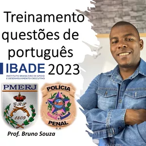 Imagem Treinamento de questões de Português - IBADE - PMERJ e PPES 2023
