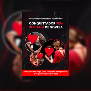 Imagem de capa para o Curso online Guia Conquistador Sem Ser Galã de Novela