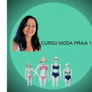 Imagem de capa para o Curso online Curso de Moda Praia Para Iniciantes.