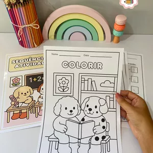 Imagem de capa para o Ebook  Sequência de atividades Bob goods