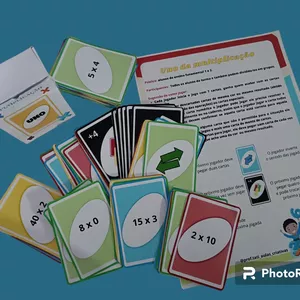 Imagem de capa para o Ebook Uno da multiplicação 