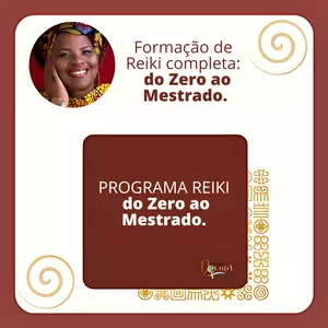 Curso Cursos de Reiki do Zero ao Mestrado - Formação Completa Reiki Usui certificada pela ABRATH