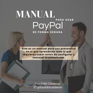 Imagen de portada para Ebook El ÚNICO Manual para Usar PayPal de Forma Segura