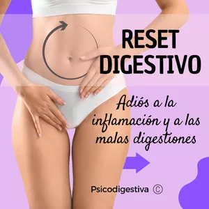 Imagen de portada para Curso online CURSO RESET DIGESTIVO - RECUPERA TU SISTEMA DIGESTIVO