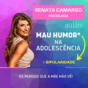Imagem de capa para o Curso online Aulão - MAU HUMOR na Adolescência