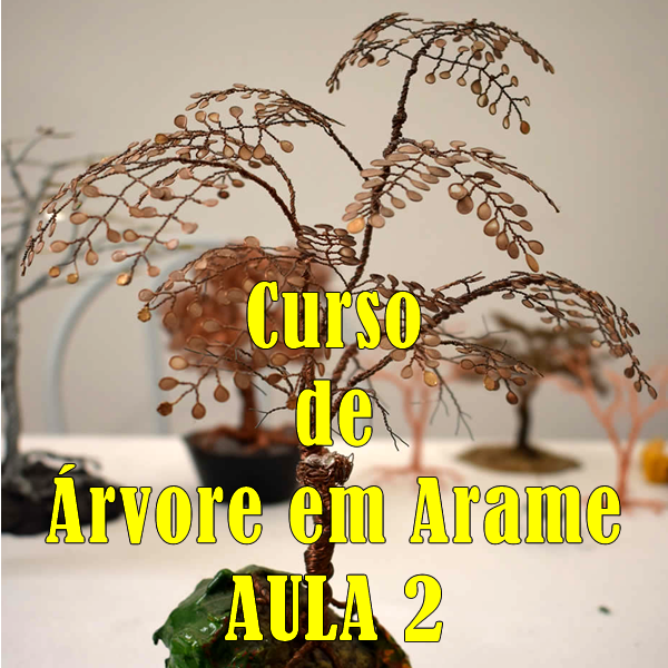 Imagem de CURSO DE ESCULTURA EM ARAME - AULA 2 - CRIANDO UMA ARVORE PINTADA criado por Claudio na hotmart
