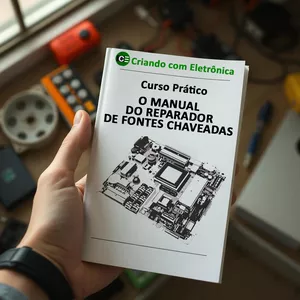 Imagem de capa para o Curso online Curso Prático o Manual do Reparador de Fontes Chaveadas