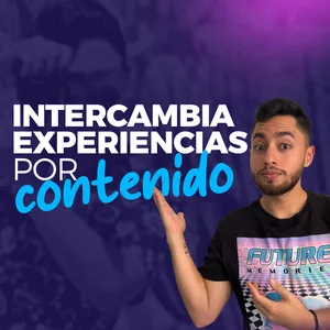 Imagen de portada para Curso online Intercambia experiencias por contenido