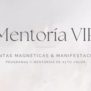 Imagen de portada para Curso online MENTORIA INTENSIVA VIP CARO CASTILLO