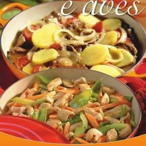 Imagem de capa para o Ebook Carnes e Aves 