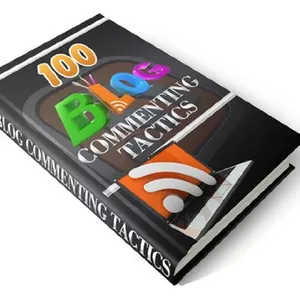 Cover image for Ebook 100 blog commenting tactics