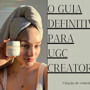 Imagem de capa para o Ebook INTRODUÇÃO AO UGC- como criar e monetizar conteúdos digitais 