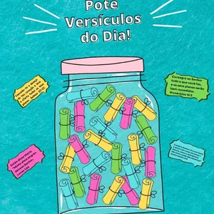 Imagem de capa para o Ebook Pote de Inspiração 365 Versículos: Um Ano de Reflexão Diária