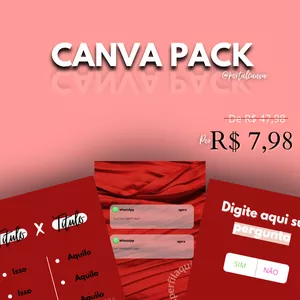 Imagem de capa para o Curso online PACK PORTAL CANVA