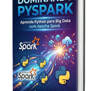 Imagem de capa para o Ebook PySpark na Prática