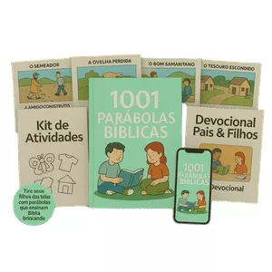 Imagem de capa para o Ebook + 1001 Parabol