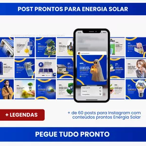 Imagem de PACK PARA ENERGIA SOLAR 2.0 criado por Creative Packs Arts na hotmart