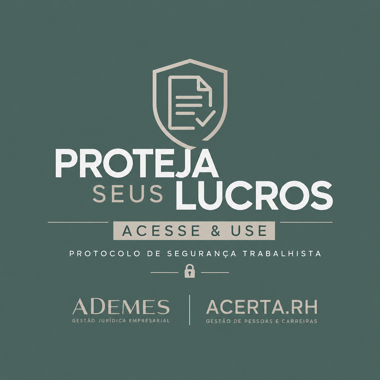 Imagem do curso Proteja seus Lucros: Acesse e Use
