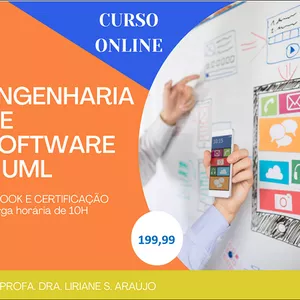 Imagem de Curso Engenharia de Software e UML criado por Liriane na hotmart