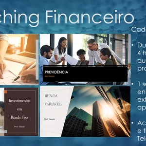 Imagem de capa para o Serviço online Coaching Financeiro (do iniciante ao avançado)