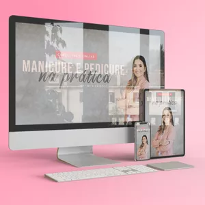Imagem de capa para o Curso online Manicure e Pedicure na Prática