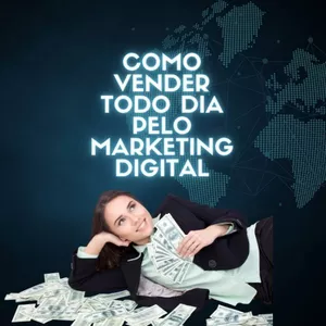 Imagem de capa para o Ebook COMO VENDER TODO DIA PELO MARKETING DIGITAL
