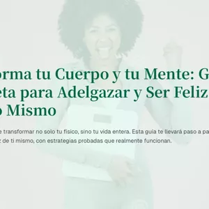 Imagen de portada para Ebook Transforma tu Cuerpo y tu Mente: Guía Completa para Adelgazar y Ser Feliz Contigo Mismo