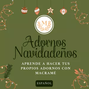 Imagen de portada para Curso online Curso de Adornos Navideños 