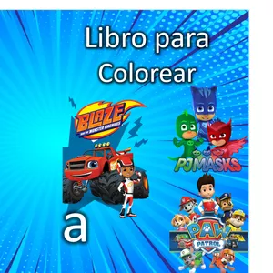 Cover image for Ebook Libro para colorear de Paw Patrol