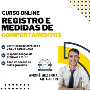 Imagem de capa para o Curso online Registro e Medidas de Comportamentos