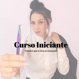 Imagem de capa para o Curso online CURSO INICIANTE- Extensão de Cílios 
