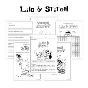Imagem de capa para o Curso online Atividade pedagógica Lilo e Stitch 