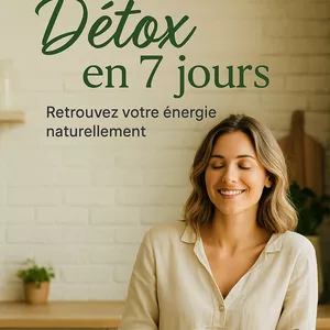 Image de couverture pour le Ebook Détox Naturelle – 7 Jours pour Renouveler votre Corps et votre Esprit.