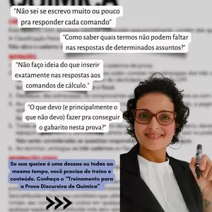 Imagem de capa para o Curso online Resolução do Exame Discursivo de Química 2020 - 6 h e 30 min de aula