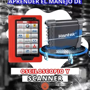 Imagen de portada para Curso online Diagnostico con Scanner y Osciloscopio automotriz 