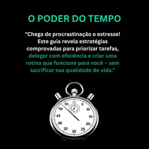 Imagem de capa para o Ebook O Poder do Tempo