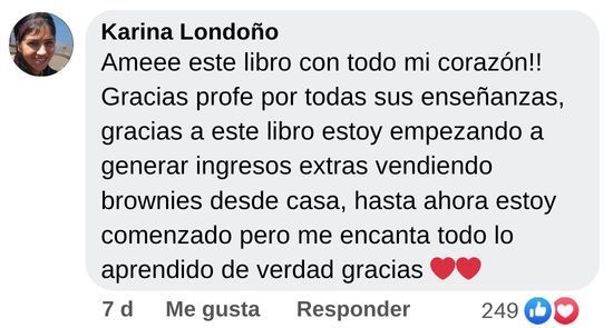 ¡Comentarios de los estudiantes!